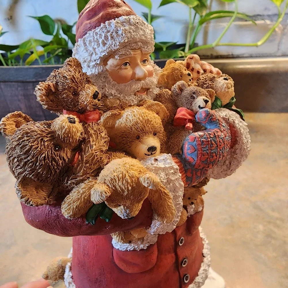 Sherri Buck Baldwin Bountiful Bears II First Edition 1998 # 8 Santa Figurine